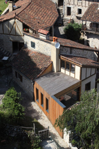 Extension d'une habitation à Laroquebrou