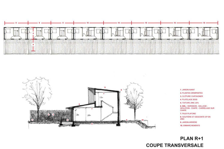 8 logements individuels en location accession