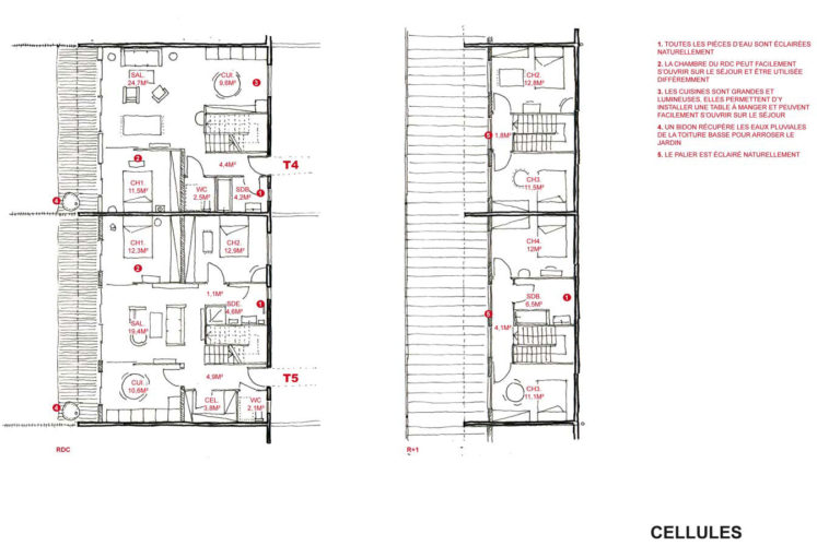 8 logements individuels en location accession