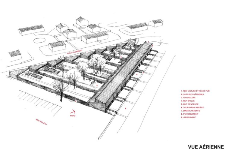 8 logements individuels en location accession