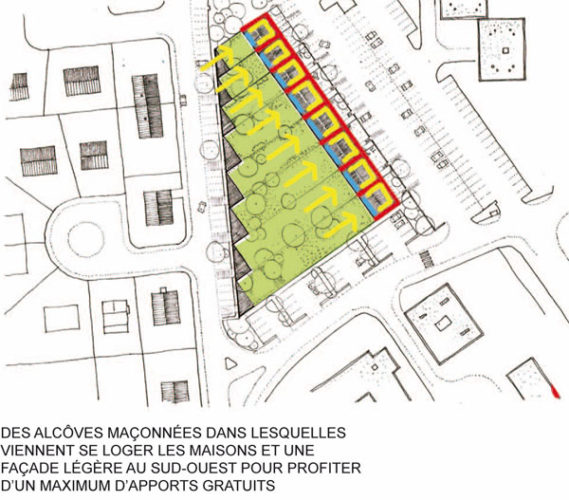 8 logements individuels en location accession